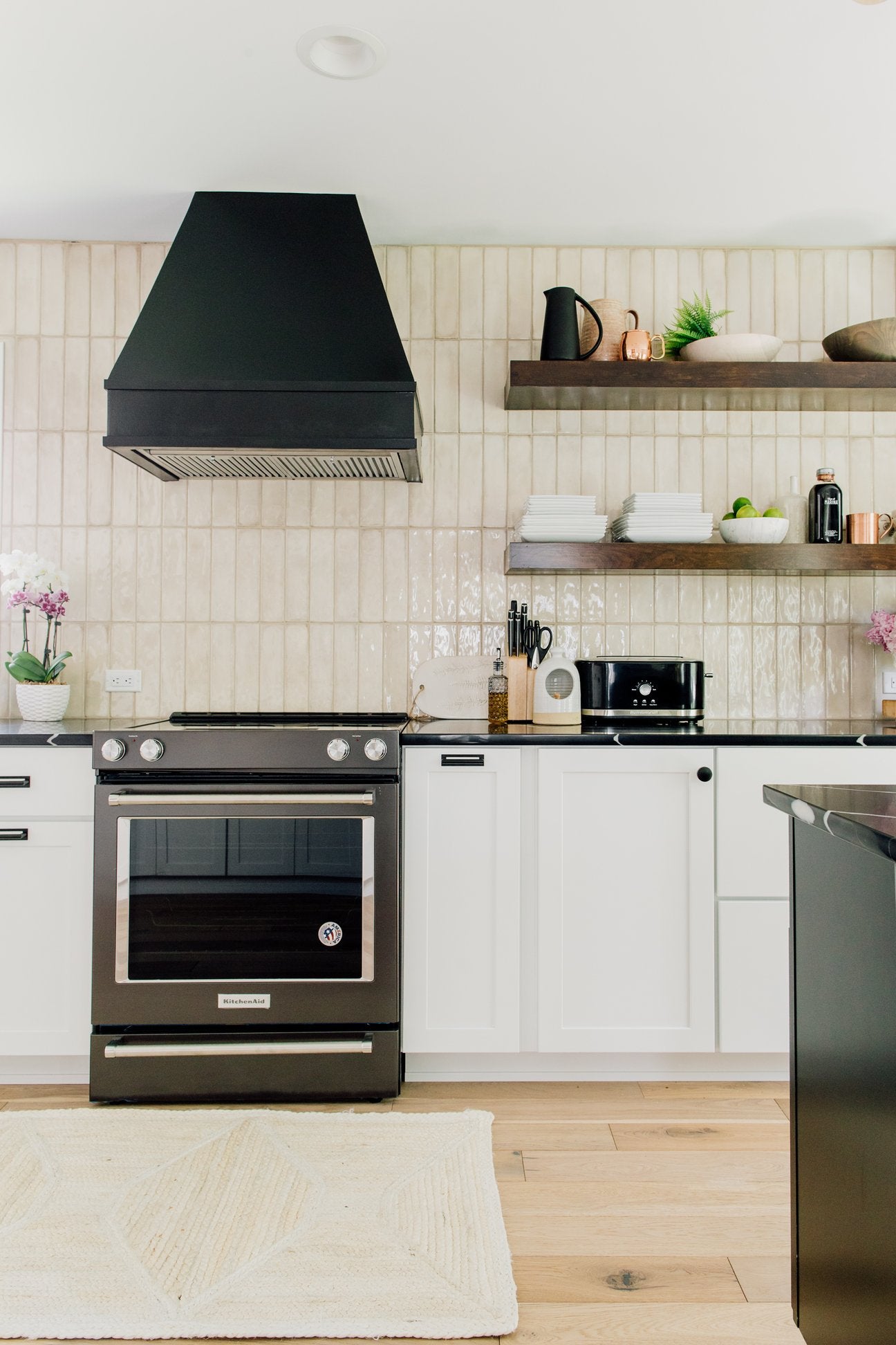A Warm, Modern Kitchen: Before & After - Amethyst Home