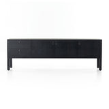 Isador Black Wash Poplar Media Console | shipping 11/7/2024