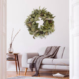 Eucalyptus & Pinecone Garland Wreath