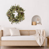 Eucalyptus & Pinecone Garland Wreath