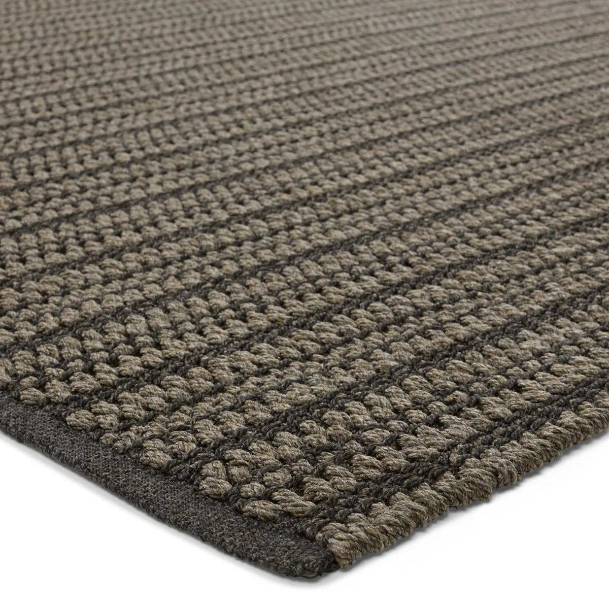 Handwoven of thick and durable performance fibers, the Talin Elmas offers a sturdy accent with evocative texture to any space. Neutral, versatile colorways combine with an undulating striped weave for a not-so-solid, but perfectly grounding, modern design. Amethyst Home provides interior design, new home construction design consulting, vintage area rugs, and lighting in the Calabasas metro area.