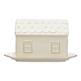 Charming Winter Butter Dish