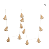 Recycled Paper Pine Tree Garland