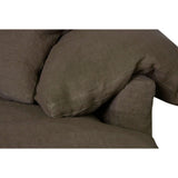 Donato Cafe Slipcovered Linen Sectional with Chaise | shipping 11/25/2024