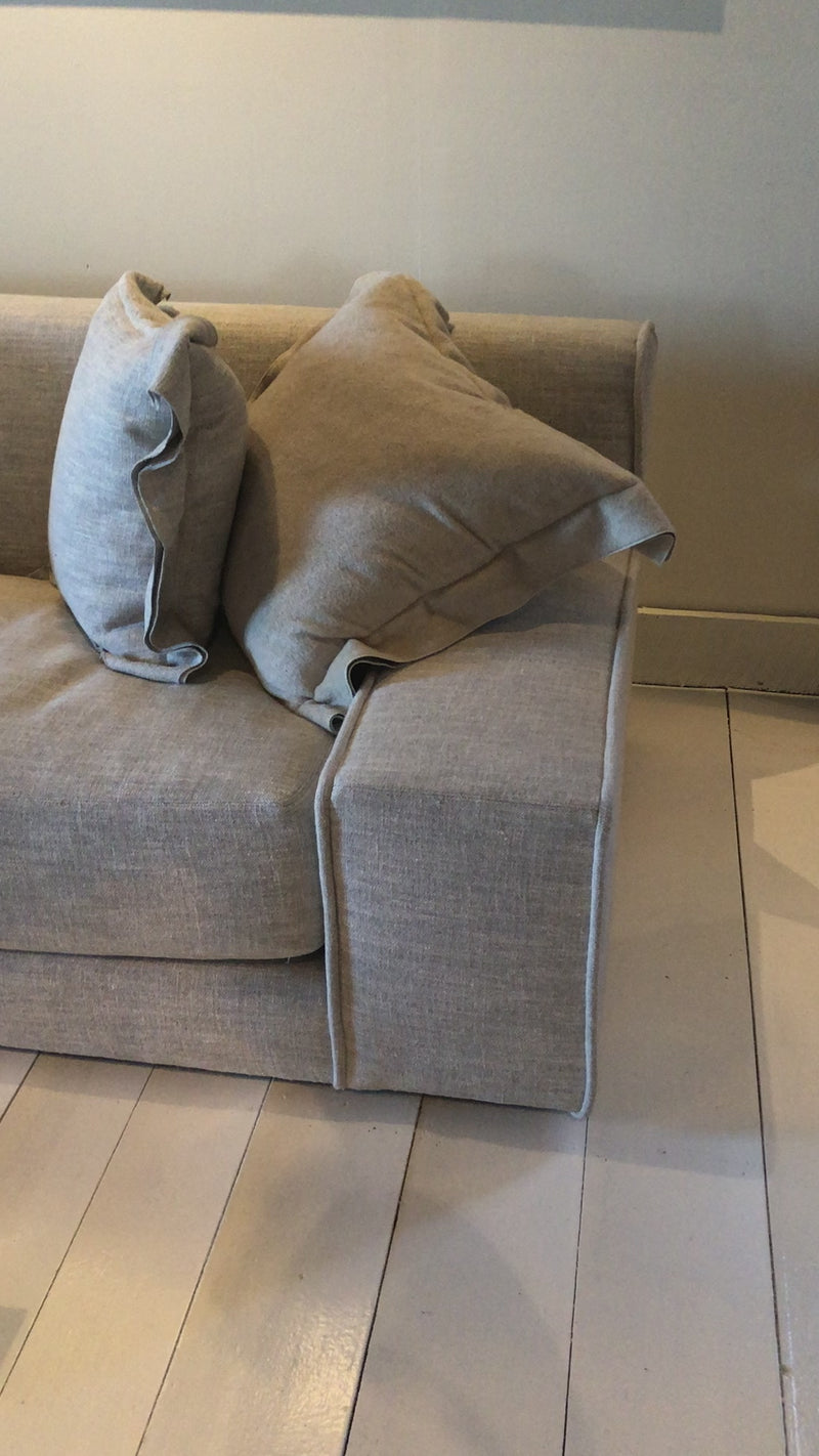 The Esme XL offers a streamlined design with functionally wide arms, a tight back, and loose seat cushion, blending contemporary style with ultimate comfort. Amethyst Home provides interior design, new home construction design consulting, vintage area rugs, and lighting in the Monterey metro area.