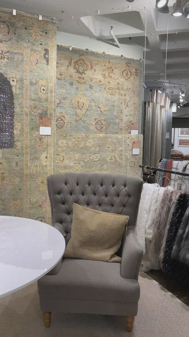 The Helena Beige / Multi rug from Loloi is hand-knotted, refined, yet versatile for any home. The Helena rug combines weathered tones and worldly patterns for a beautiful grounding element in any room.