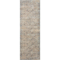 Angela Rose x Loloi 4'0 5'7 beige/denim Blake BLA-04 Area Rug